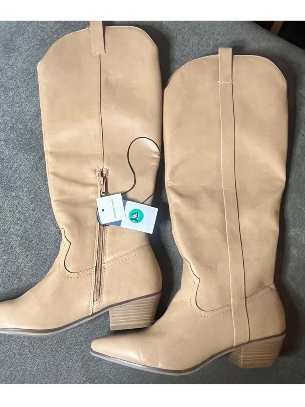 New! Knee High Western Boots - Picture 6 of 8